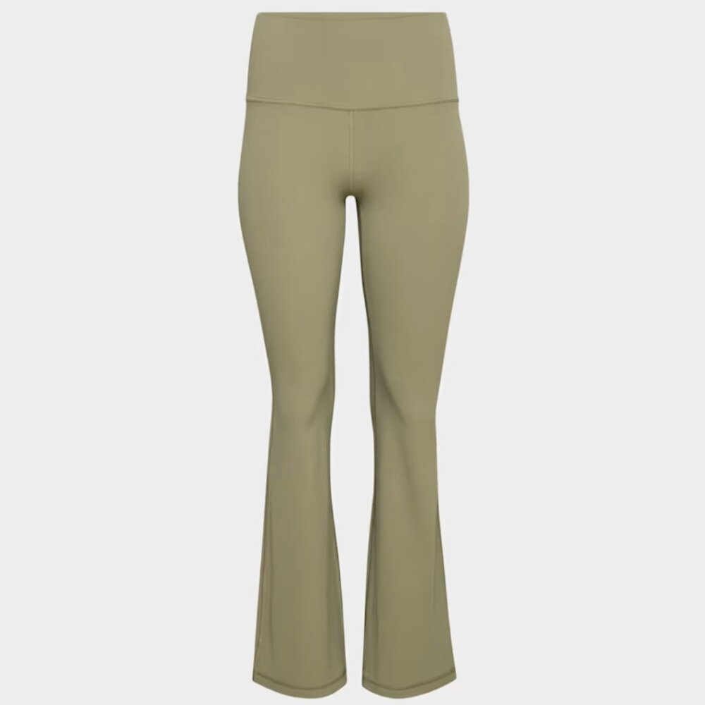 NWT Aritzia GOLDEN BUTTER CHEEKY FLARE 30" Sundried Olive 8 - Picture 7 of 9